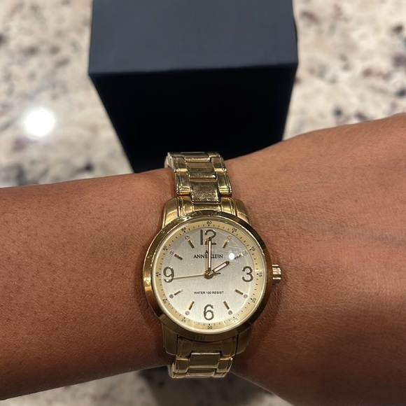 Anne Klein Gold Link Watch - Picture 7 of 16